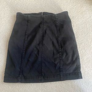 Free People Black Skirt Size 2